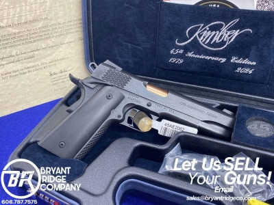 Kimber 45th Anniversary .45ACP *RETAINED BY THE KIMBER FACTORY* #45AE2062