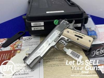 Kimber Stainless II Texas Edition 45ACP -FIFTH SERIALIZED EXAMPLE- #TXE0005