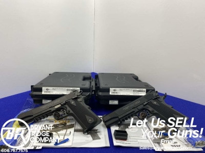2023 Walther/Colt 1911A1 Rail Gun .22LR Black 5" *CONSECUTIVE SERIAL SET*