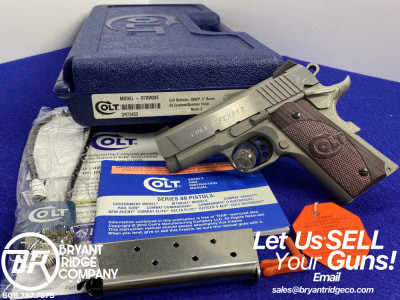 Colt Defender Lightweight .45ACP Cerakote 3" *NEW OLD STOCK PIECE*