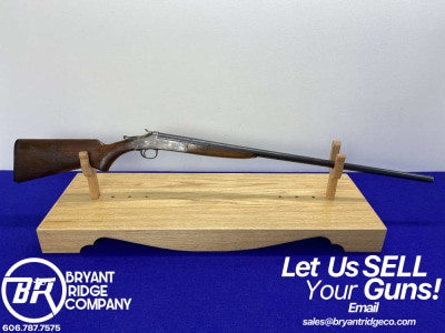 1940 Harrington & Richardson Model 1908 12ga Blue 32" *CLASSIC SINGLE-SHOT*