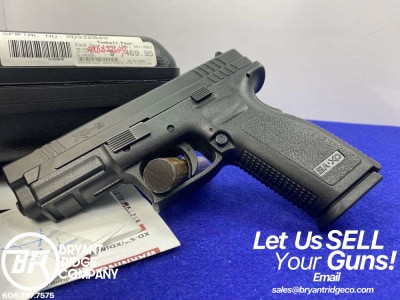 Springfield XD-9 9mm 4" Black *INCREDIBLE SEMI-AUTOMATIC PISTOL*