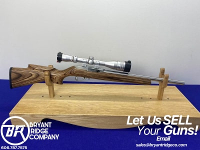 1997 Ruger 10/22 .22 LR Stainless 18" *AWESOME SEMI-AUTO 22 TARGET RIFLE*