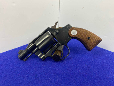 1961 Colt Agent .38 Special Blue 2" *OUTSTANDING FIRST ISSUE EXAMPLE*