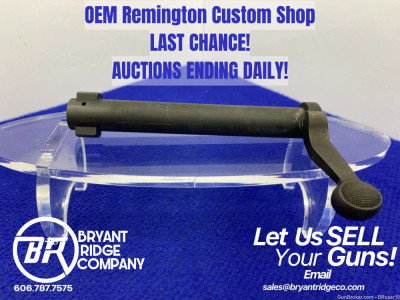 *LEFT HAND, SHORT-ACTION, BLACK* Remington .223 Bolt Custom Shop Inventory-GID1179983416