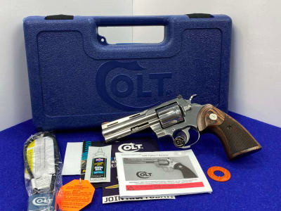 Colt Python .357 Mag Stainless 4" *ICONIC SNAKE SERIES MODERN REVOLVER*