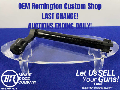 Remington Magnum Bolt*RH, LONG-ACTION, BLACK JEWELED* Custom Shop Inventory-GID1180352999