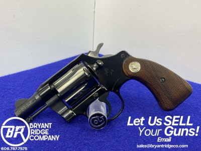 1954 Colt Cobra .38 Spl Blue 2" *FIRST ISSUE EXAMPLE*