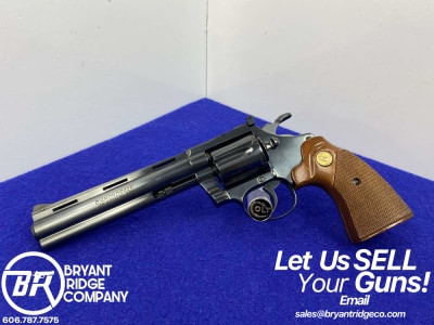 VINTAGE Colt Diamondback .38 Spl Blue 6" *TIMELESS & COLLECTIBLE SNAKE GUN*