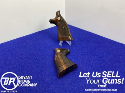 Smith & Wesson N-Frame Target Wood Grip *CLASSIC S&W TARGET STYLE*
