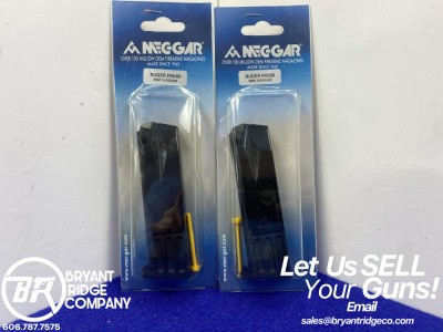 Lot of 2 Meggar Ruger P85/89 9MM 10 Round Mags *EXCELLENT RUGER MAGAZINES*-GID1181703258