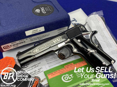 Colt Government .38 Super 5" *TALO EXCLUSIVE "OSCURO Y PLATA" - 1 OF 500*