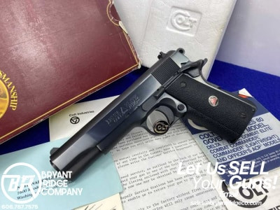 1988 Colt Delta Elite 10mm 5" *ULTRA DESIRABLE 1ST GEN BLUED MODEL*