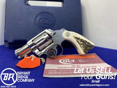 Colt SF-VI Gorgeous Bright Stainless *RARE 1 YEAR PRODUCTION* Bobbed Hammer