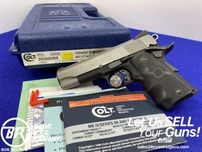 1998 Colt Concealed Carry Officer .45 ACP 4.25" *LIMITED PRODUCTION MODEL*