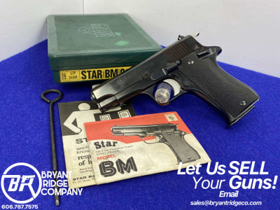 Star Firearms BM 9mm Para Blue 4" *COMPACT SEMI-AUTOMATIC PISTOL*