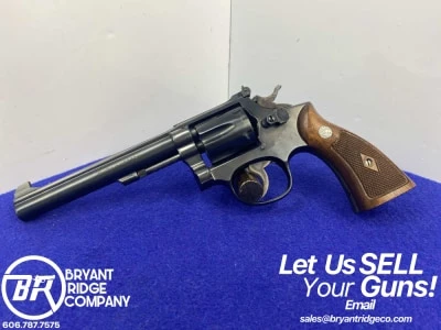 1953 S&W Pre Model 14 .38SPL Blued 6"*AWESOME K38 MASTERPIECE*