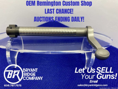 -CUSTOM SHOP- Remington Magnum Bolt *LH, LONG-ACTION, STAINLESS, JEWELED*-GID1182227013