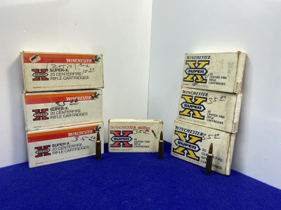 Winchester Super-X .284 Win/.264 Win Mag Ammo Lot *RARE .284 WIN AMMO*