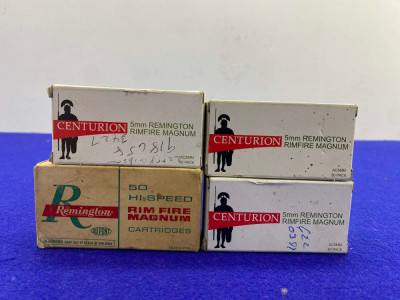 5mm Rem Rimfire Mag Ammo Lot 200 Rds Centurion & Rem *HARD TO FIND AMMO*