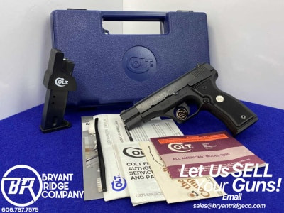 1993 Colt All-American Model 2000 9mm 4.5" *POLYMER FRAME EDITION*