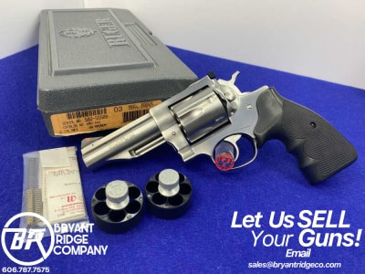 2008 Ruger Redhawk .44 Mag Stainless 4" *POWERFUL DOUBLE-ACTION*