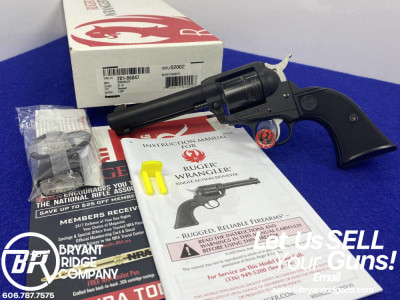 2019 Ruger Wrangler .22 LR Black 4.62" *CLASSIC WESTERN SIDEARM*