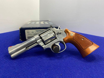 Smith And Wesson 686-3 .357 Mag Stainless 4" *STUNNING EXAMPLE* Beautiful