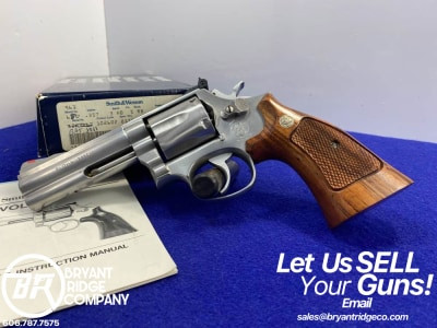 1988 Smith Wesson 686-2 .357 Mag Stainless 3" *A COLLECTOR'S FAVORITE*