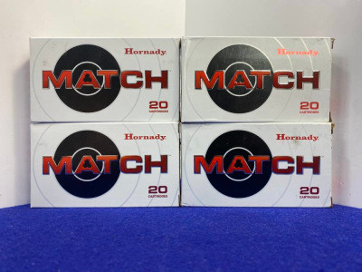 80 Rds Hornady Match 6mm Creedmoor 108gr ELD Match Lot *PRECISION LOAD*