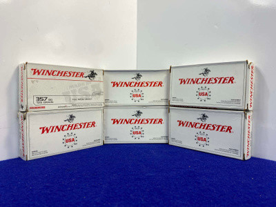 Winchester .357 SIG FMJ Ammunition - 300 Total Rounds *FULL METAL JACKET*