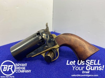 1851 Pietta Pepperbox .36 Cal Blued 3" *VINTAGE BLACK POWDER*