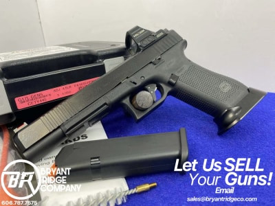 Glock 17L Gen 5 9mm Black 6.02" *MOUNTED HOLOSUN HS 507 COMP RED-DOT*
