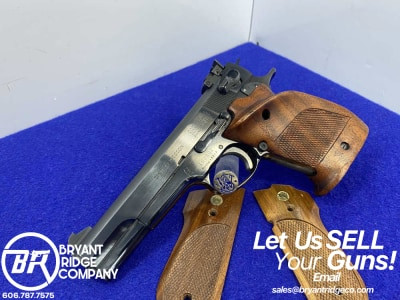 Smith & Wesson 52-1 Blue 5" *SCARCE SEMI-AUTO 38 MIDRANGE WADDCUTTER SMITH*