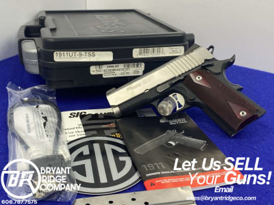 2018 Sig Sauer 1911 Ultra Compact 9mm 3.3" *HIGHLY CONCEALABLE*