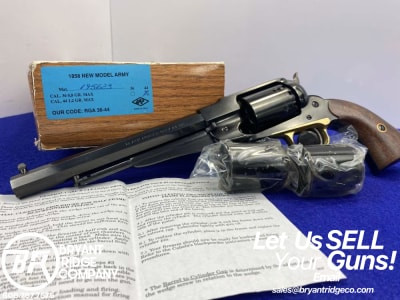 1995 F.LLI Pietta 1858 Remington .44 Cal Blue 8" *INCREDIBLE REPRODUCTION*