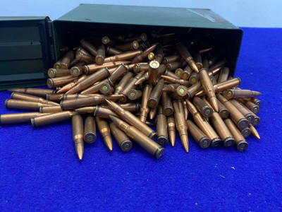 7.62x39mm Military Surplus Ammunition Lot w/ Ammo Can *BULK AMMO LOT*