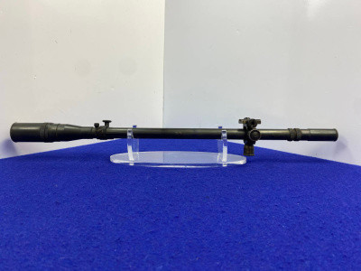 J. Unertl 21.5" Long Tube Blued Steel Scope w/ Caps *HIGH-END TARGET SCOPE*