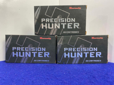 60 Rounds - Hornady 6mm Creedmoor 103gr ELD-X *PRECISION HUNTER SERIES*