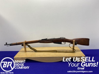 IZHEVSK Mosen M91/30 7.62x54R Blk 29.5" *COLLECTIBLE BOLT-ACTION RIFLE*