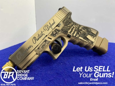 Glock 19 Gen 3 9mm 4.6" Cerakote *AWESOME "CONSTITUTION EDITION" GLOCK*