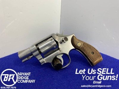 Smith Wesson 64 .38 S&W Spl. 2" Stainless *FANTASTIC DOUBLE-ACTION SMITH*