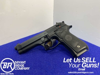 Beretta 92F 9mm Black 4.9" *CLASSIC ITALIAN MANUFACTURED SEMI-AUTOMATIC*