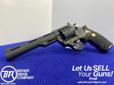 Colt Peacekeeper 6" *SCARCE ORIGINAL MATTE-BLACK BEAD-BLASTED FINISH*