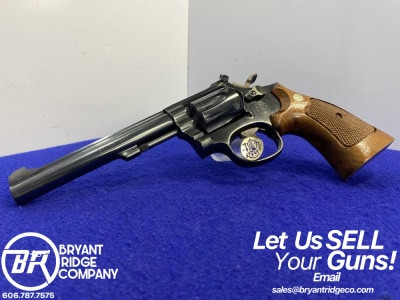 Smith Wesson 17-4 .22 LR Blue 6" *AWESOME K-22 MASTERPIECE* Full Target