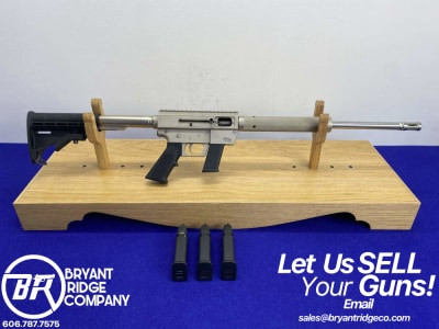 Just Right Carbines Marine .45 ACP 17" *STUNNING ELECTROLESS NICKEL PLATED*