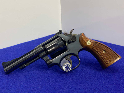 1973 Smith Wesson 15-3 .38 Spl Blue 4" *CLASSIC DOUBLE-ACTION REVOLVER*