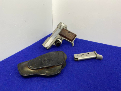 AMT Backup .380 ACP Stainless 3" *DEFENSIVE COMPACT POCKET PISTOL*