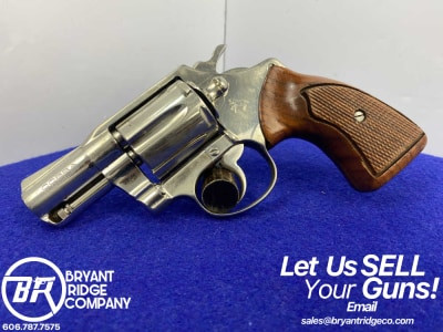 1974 Colt Cobra 38 Spl 2" Nickel *EXCELLENT COLT DOUBLE-ACTION REVOLVER*-GID1186952077