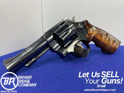Smith Wesson 58 .41 Mag Blue 4" *EXCELLENT NO-DASH DOUBLE-ACTION REVOLVER*